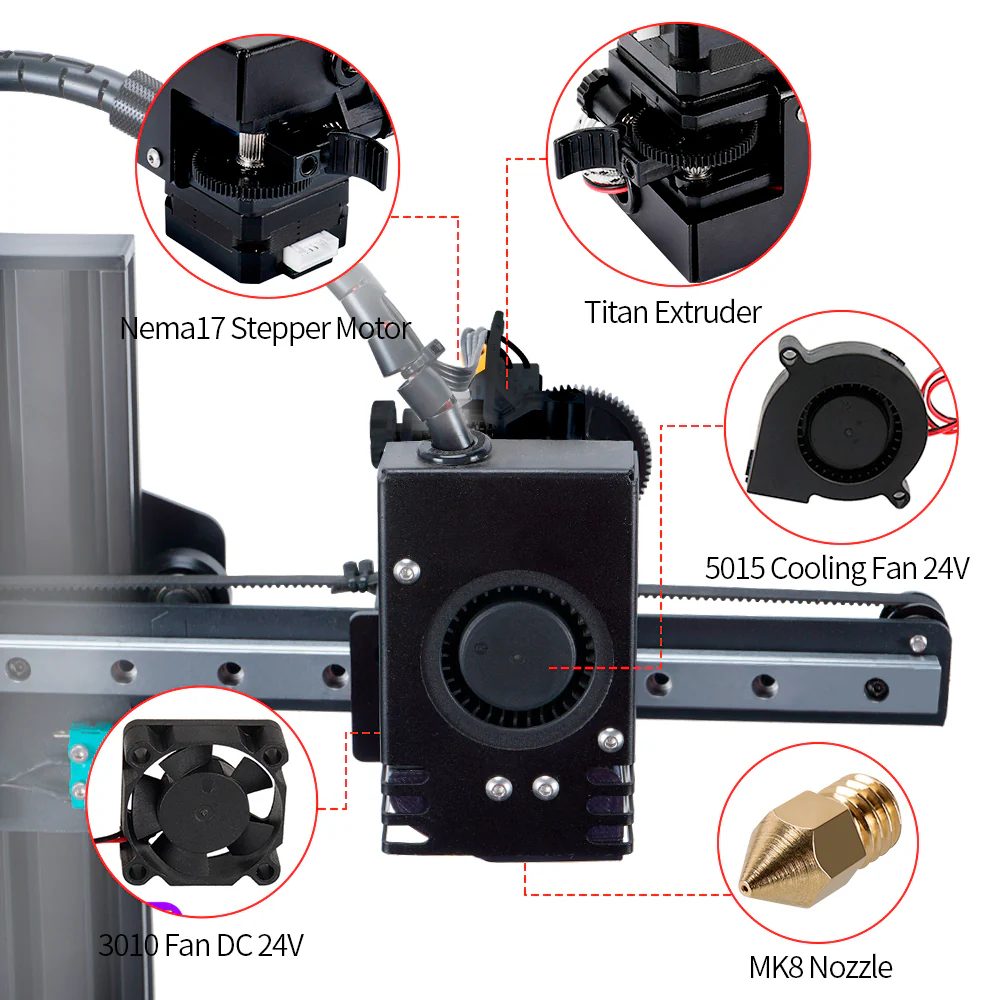 Günstige 3D-Drucker Kingroon KP3S - 3