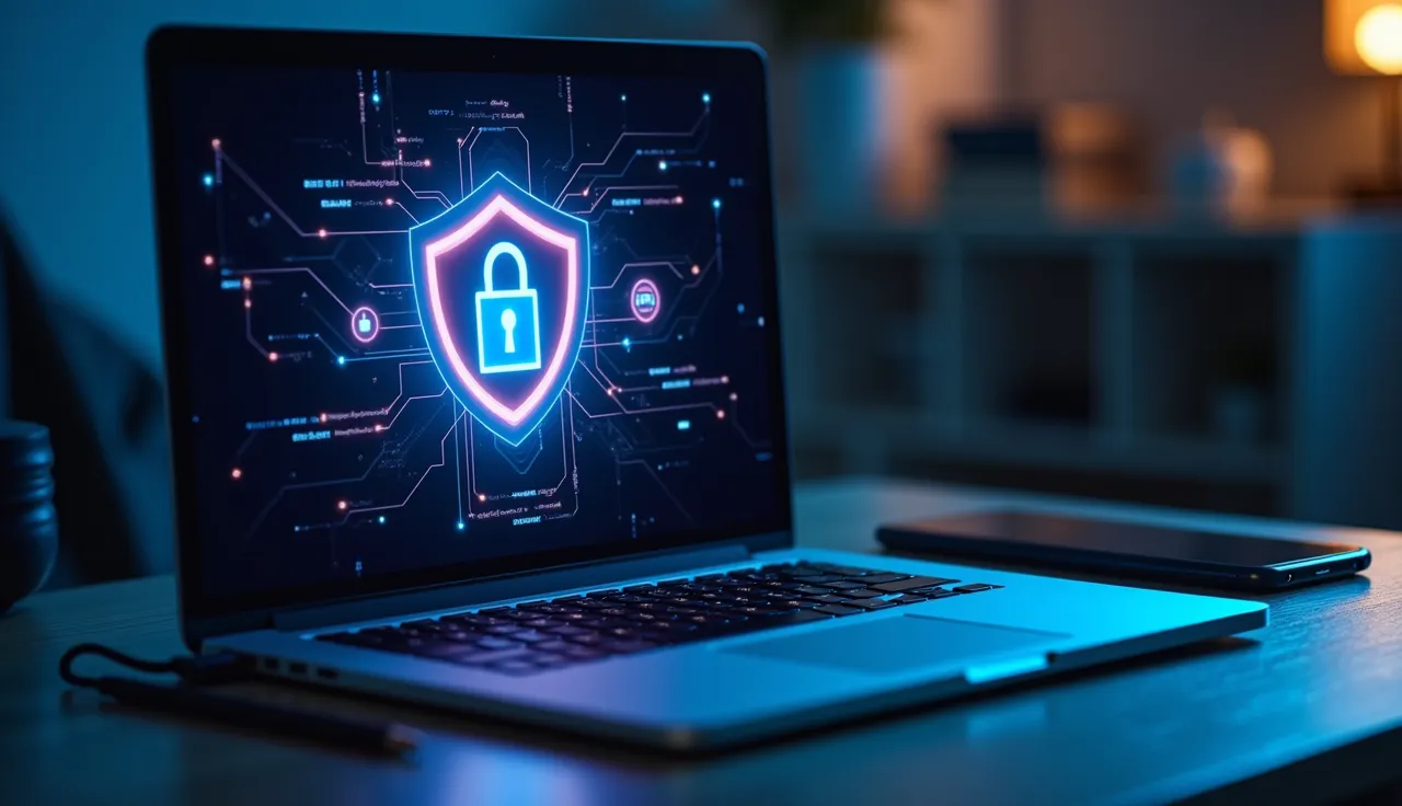 VPN Einrichten Anleitung ein gesicherter Laptop
