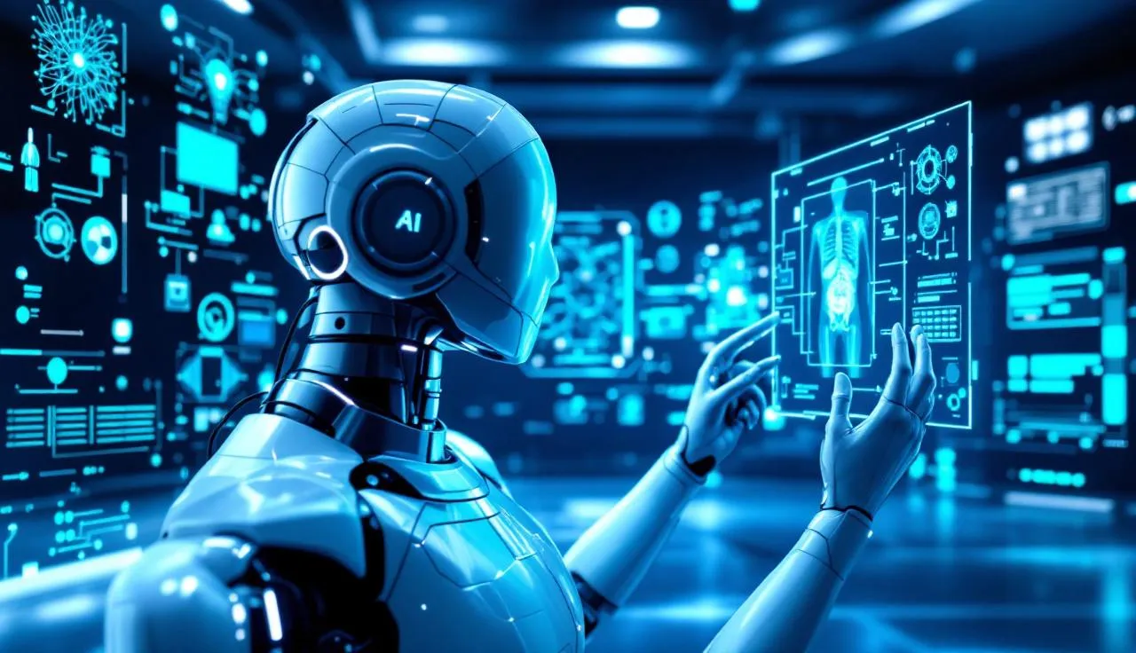 Computer Vision Roboter am Werk