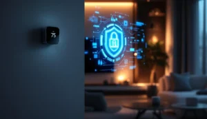 Smart Home Sicherheit digitaler Abdruck